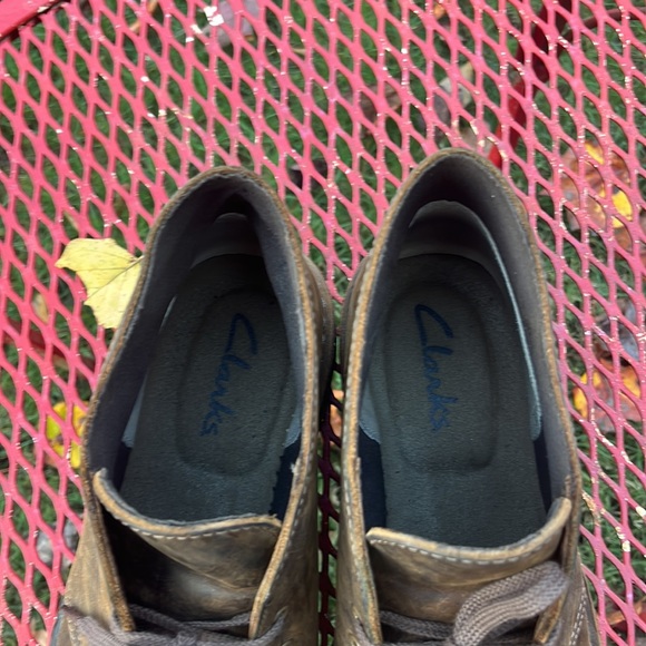 Clarks Mens Chukka Boots Size 10.5 Brown‎ - Picture 10 of 11